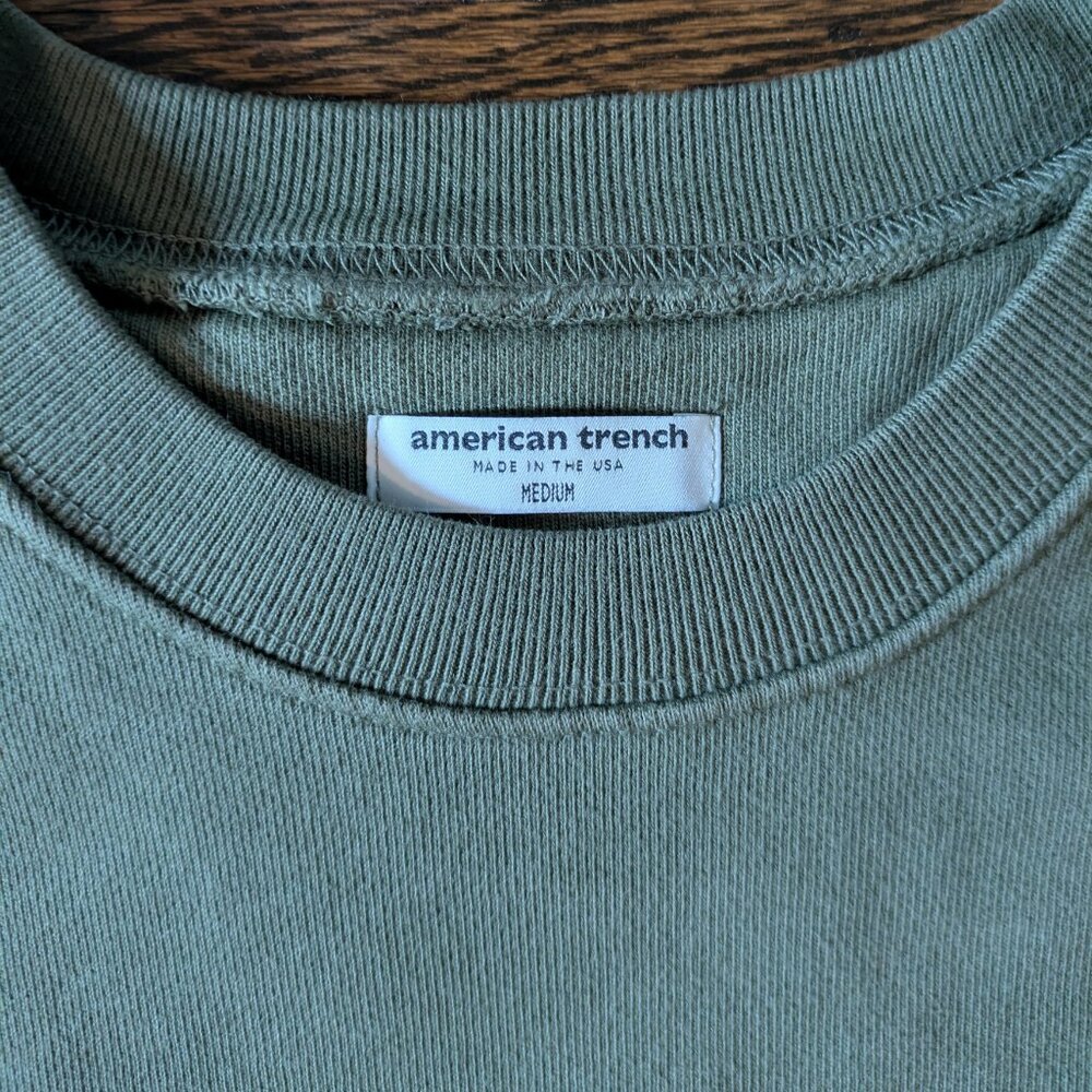 American Trench Sweatshirt, Medium - Picture 2 of 3
